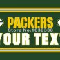 Green Bay Packers Custom Your Text Flag 3ft X 5ft Polyester NFL1 Team