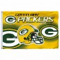 Green Bay Packers New Wordmark Flag 3ft X 5ft Polyester NFL1 Green Bay