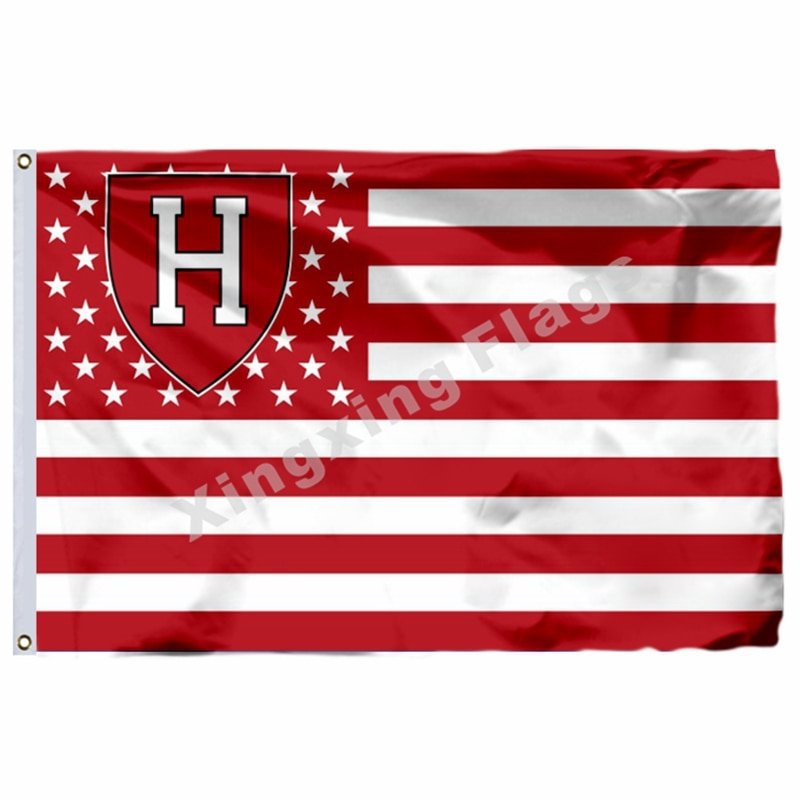 Harvard Crimson Nation Flag 3ft X 5ft Polyester NCAA Banner Flying Siz