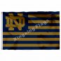 Notre Dame Fighting Irish With Modified US Flag 3ft X 5ft Polyester NC
