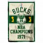 Milwaukee Bucks World Champions Flag 3ft X 5ft Polyester NBA1 Banner F