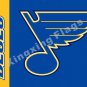 St. Louis Blues Wordmark Flag 3ft X 5ft Polyester NHL Banner St. Louis