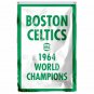 Boston Celtics 1964 World Champions Flag 3ft x 5ft Polyester NBA Team