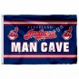 Cleveland Indians Custom MAN CAVE Flag 3ft x 5ft Polyester MLB Team Ba