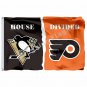 Pittsburgh Penguins Philadelphia Flyers House Divided Flag 3ft X 5ft P