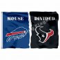 Buffalo Bills Houston Texans House Divided Flag 3ft X 5ft Polyester NF