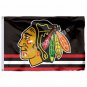 Chicago Blackhawks Stripe Flag 3ft X 5ft Polyester NHL Banner Chicago