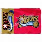 Philadelphia 76ers Wordmark Flag 3ft x 5ft Polyester NBA Philadelphia