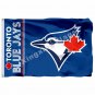 Toronto Blue Jays Wordmark Flag 3ft X 5ft Polyester MLB Toronto Blue J