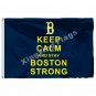 Boston Red Sox KEEP CALM AND STAY BOSTON STRONG Flag 3ft X 5ft Polyest
