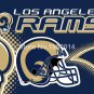 Los Angeles Rams New Wordmark Flag 3ft x 5ft Polyester NFL St. Louis R
