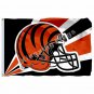Cincinnati Bengals Helmet Lighting Flag 3ft X 5ft Polyester NFL1 Cinci