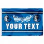 Dallas Mavericks Custom Your Text Flag 3ft X 5ft Polyester NBA1 Team B