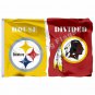 Pittsburgh Steelers Washington Redskins House Divided Flag 3ft X 5ft P