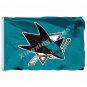 San Jose Sharks Large Logo Flag 3ft x 5ft Polyester NHL Banner San Jos