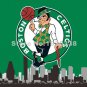 Boston Celtics Boston City Skyline Flag 3ft X 5ft Polyester NBA1 Banne