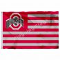 Ohio State Buckeyes With Modified US Flag 3ft X 5ft Polyester NCAA Ban