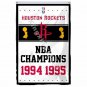 Houston Rockets World Champions Flag 3ft X 5ft Polyester NBA1 Banner F