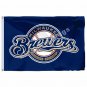 Milwaukee Brewers Logo Flag 3ft X 5ft Polyester MLB Banner Flying Flag