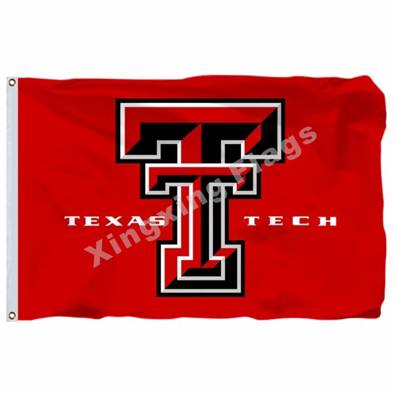 Texas Tech Red Raiders Flag 3ft X 5ft Polyester NCAA Banner Texas Tech