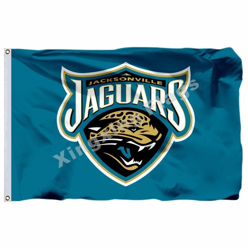 Jacksonville Jaguars Flag 3ft x 5ft Polyester NFL Jacksonville Jaguars