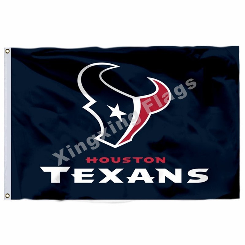 Houston Texans Flag 3ft x 5ft Polyester NFL Houston Texans Banner Flyi