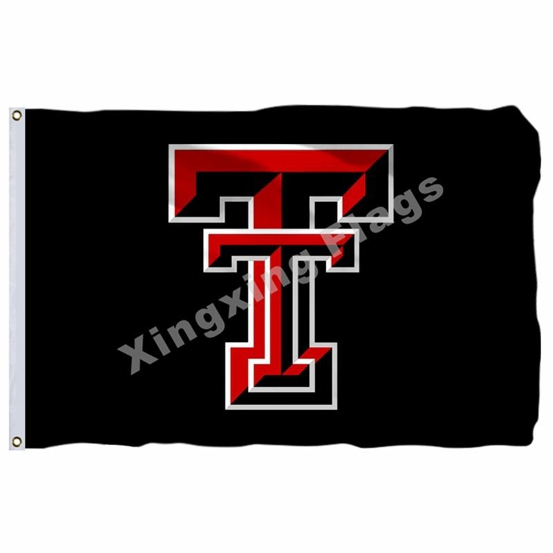 Texas Tech Red Raiders Flag 3ft x 5ft Polyester NCAA Banner Texas Tech