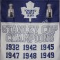 Toronto Maple Leafs Stanley Cup Champions Flag 3ft X 5ft Polyester NHL