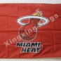 Miami Heat Flag 3ft X 5ft Polyester NBA1 Miami Heat Banner Flying Size