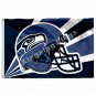 Seattle Seahawks Helmet Lighting Flag 3ft X 5ft Polyester NFL1 Seattle