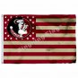 Florida State Seminoles Nation Flag 3ft X 5ft Polyester NCAA Banner Fl