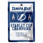 Tampa Bay Lightning Stanley Cup Champions Flag 3ft X 5ft Polyester NHL