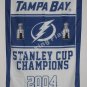 Tampa Bay Lightning Stanley Cup Champions Flag 3ft X 5ft Polyester NHL
