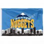 Denver Nuggets Denver Skyline Flag 3ft X 5ft Polyester NBA1 Team Banne