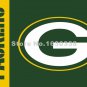 Green Bay Packers Wordmark Flag 3ft X 5ft Polyester NFL1 Green Bay Pac
