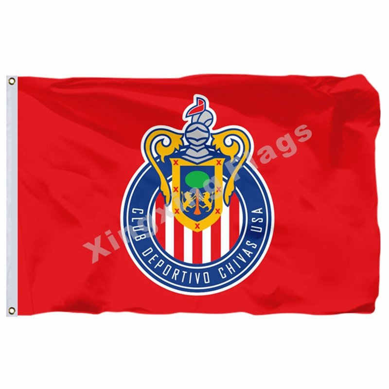 Chivas USA Flag 3ft X 5ft Polyester MLS Chivas USA Banner Flying Size