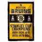 Boston Bruins Stanley Cup Champions Flag 3ft X 5ft Polyester NHL Banne
