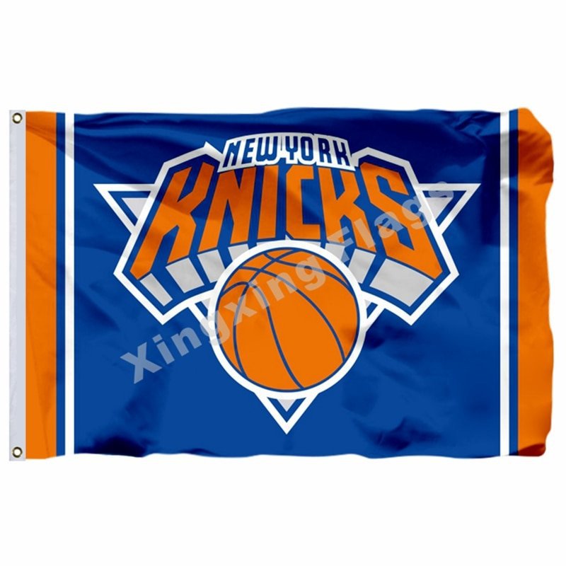 New York Knicks Large Logo Flag 3ft X 5ft Polyester NBA New York Knick