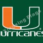Miami Hurricanes Flag 3ft X 5ft Polyester NCAA Banner Carolina Hurrica
