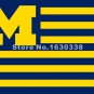 Michigan Wolverines With Modified US Flag 3ft X 5ft Polyester NCAA Ban