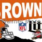 Cleveland Brown vertical flag 3x5ft 100% polyester Cleveland Browns ba