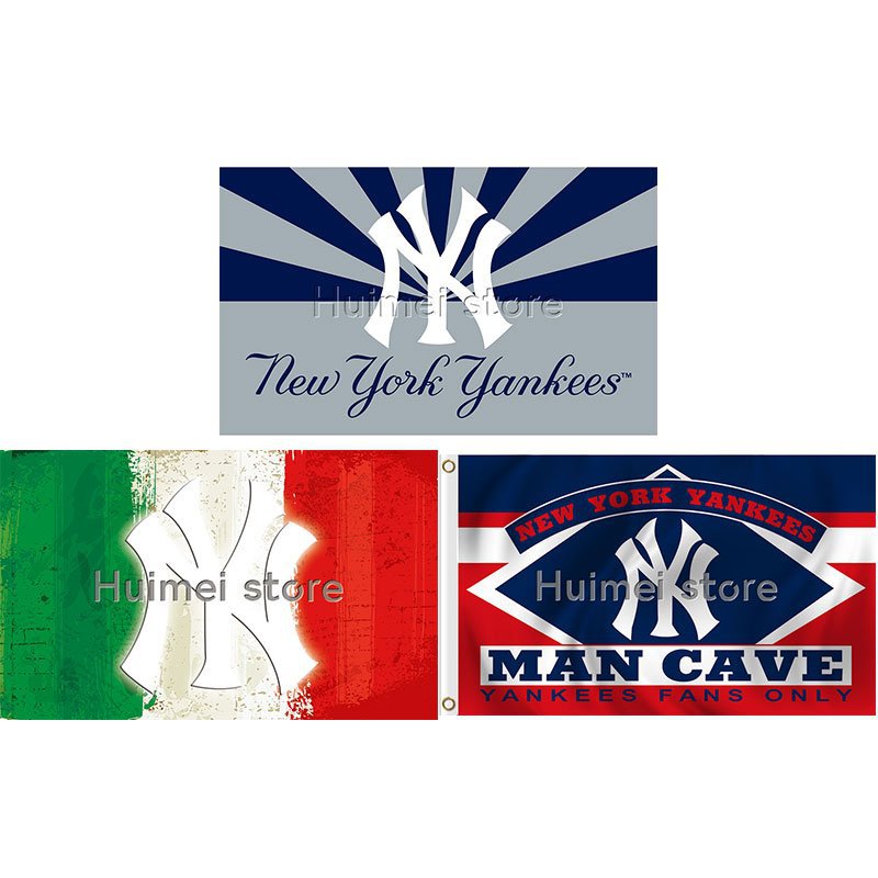 New York Yankees Flag 3ft x 5ft Polyester MLB New York Yankees Banner