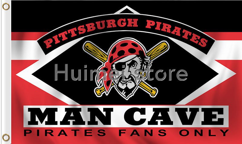 Pittsburgh Pirates Flag Baseball banner 3ft x 5ft Polyester Banner Fly