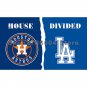 Houston Astros flag and Los Angeles Dodgers flag 90x150cm 3x5feet 100D