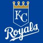 Kansas City Royals custom flag 3ftx5ft polyester white sleeve with 2 M