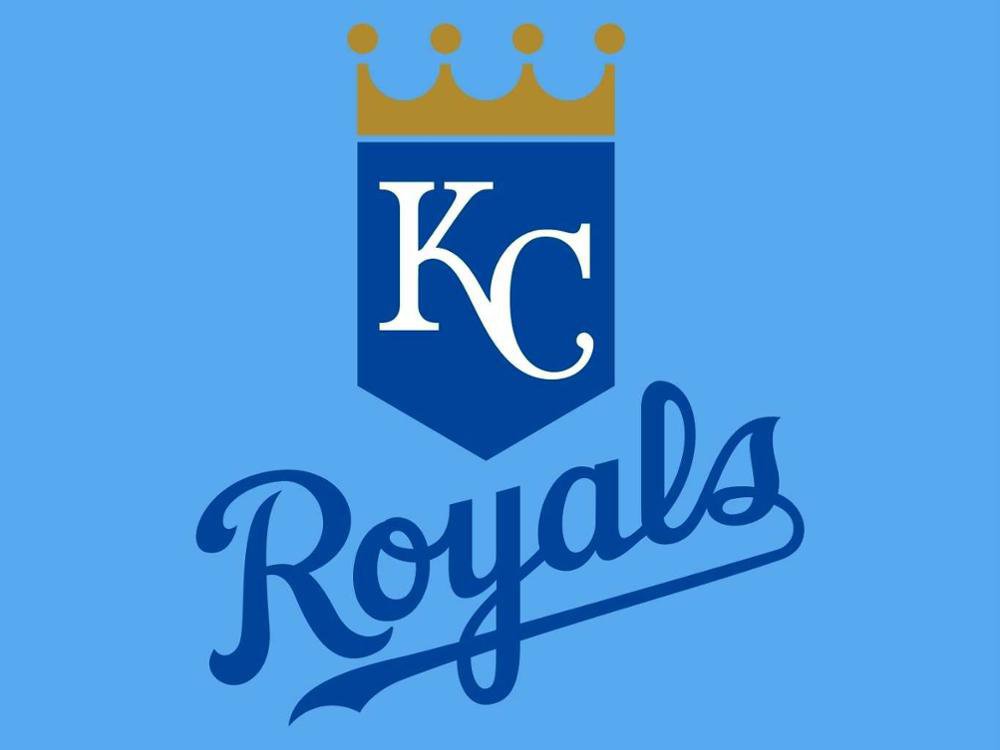 Kansas City Royals custom flag 3ftx5ft polyester white sleeve with 2 M