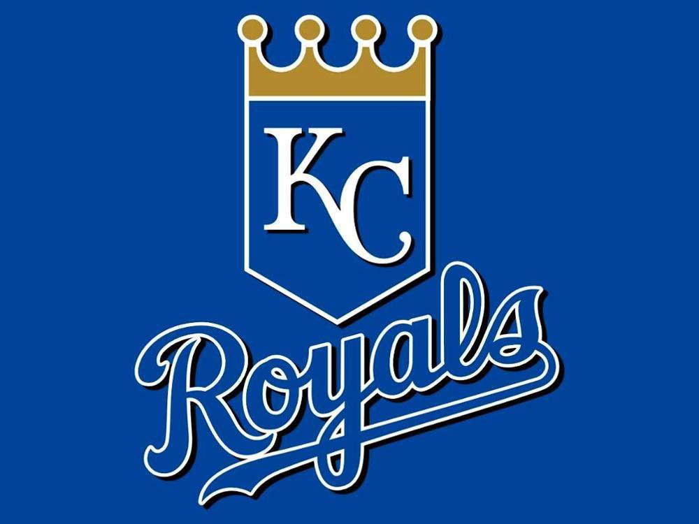 Kansas City Royals custom flag 3ftx5ft polyester white sleeve with 2 M
