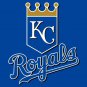 Kansas City Royals custom flag 3ftx5ft polyester white sleeve with 2 M