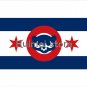 Chicago Cubs Large Flag 3x5 Banner Chicago City flag 3X5 Custom Chicag
