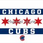 Chicago Cubs Large Flag 3x5 Banner Chicago City flag 3X5 Custom Chicag